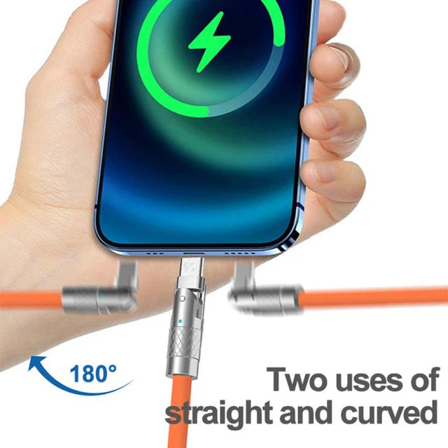 180° drehbares Schnelllade-Datenkabel