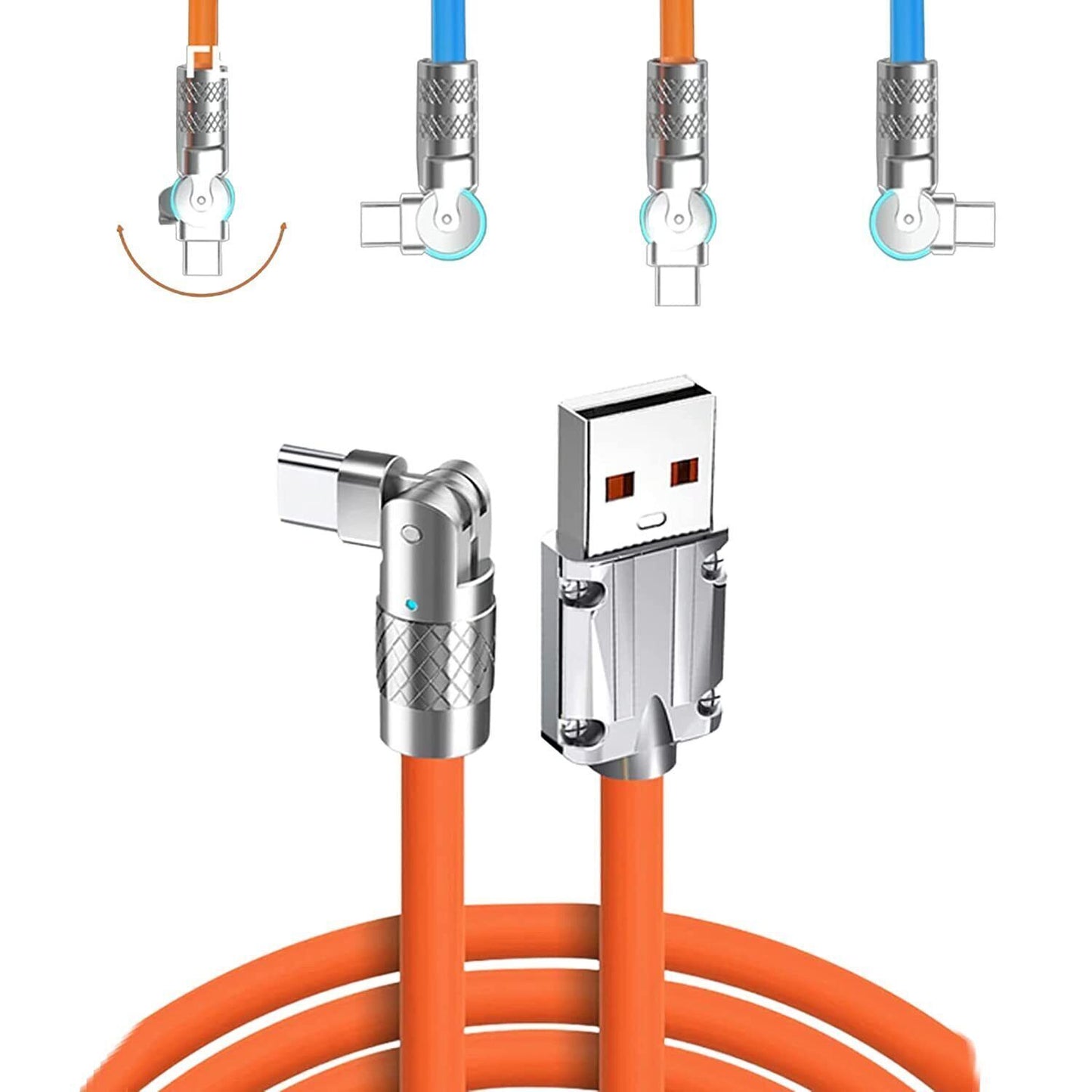180° drehbares Schnelllade-Datenkabel