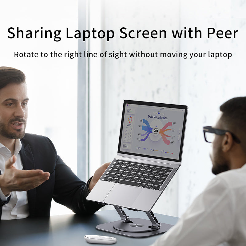 Aluminum alloy rotating bracket for laptop