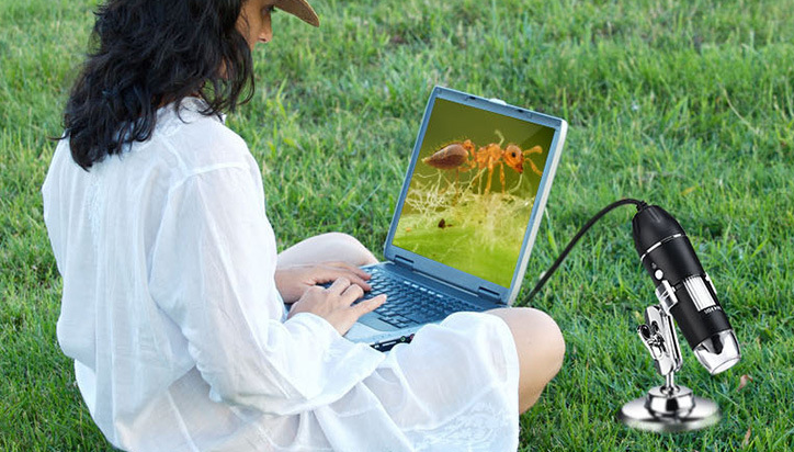 Digital microscope USB with HD camera