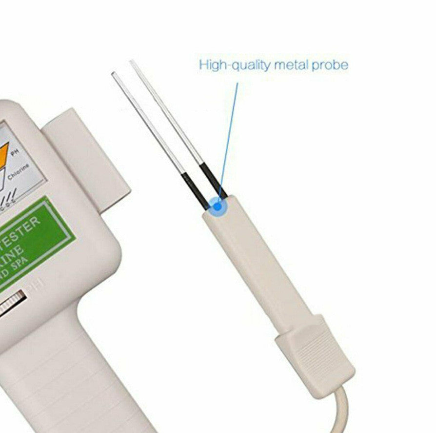 PH and EC chlorine meter - Check water quality - 2 in 1 version