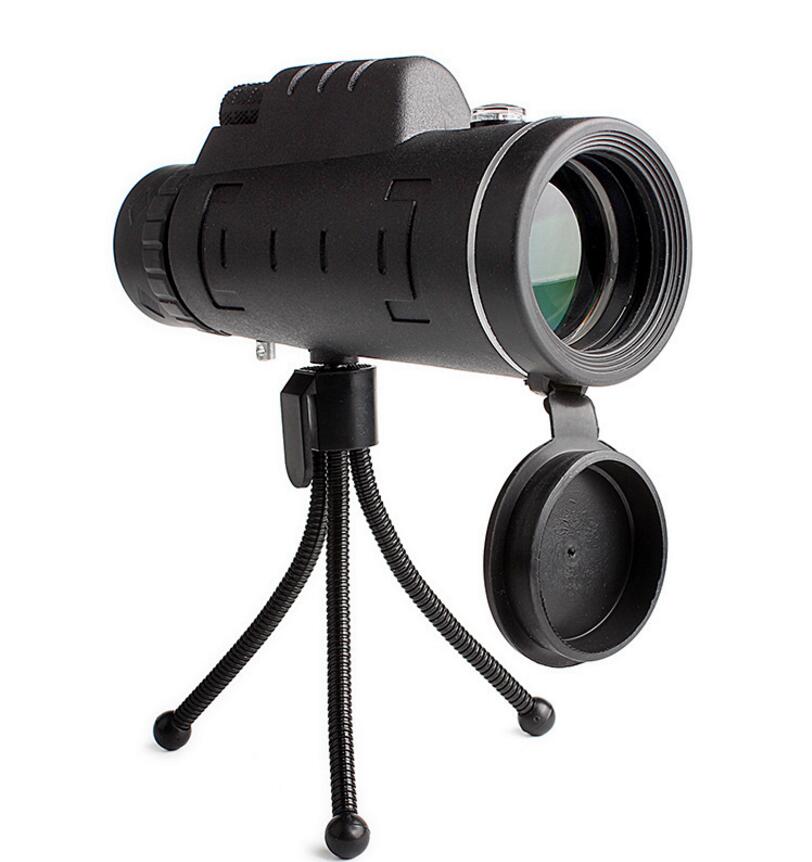 Monocular telescope - Phone holder included - With tripod