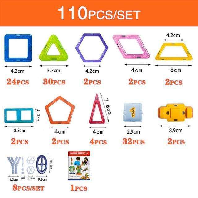Magnetic building blocks
