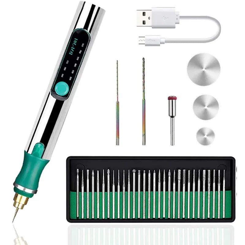 Elektrischer Gravurstift - Combo Set