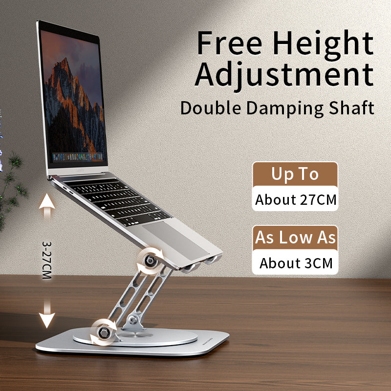 Aluminum alloy rotating bracket for laptop