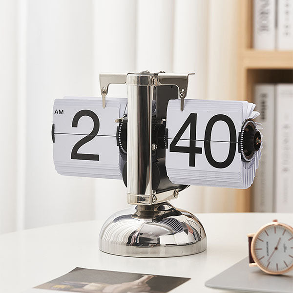 Horloge Flip Clock - Retro - Design - Original