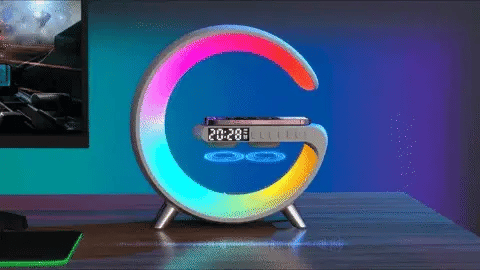 Wireless charger LED lamp - APP - Speaker - Bluetooth