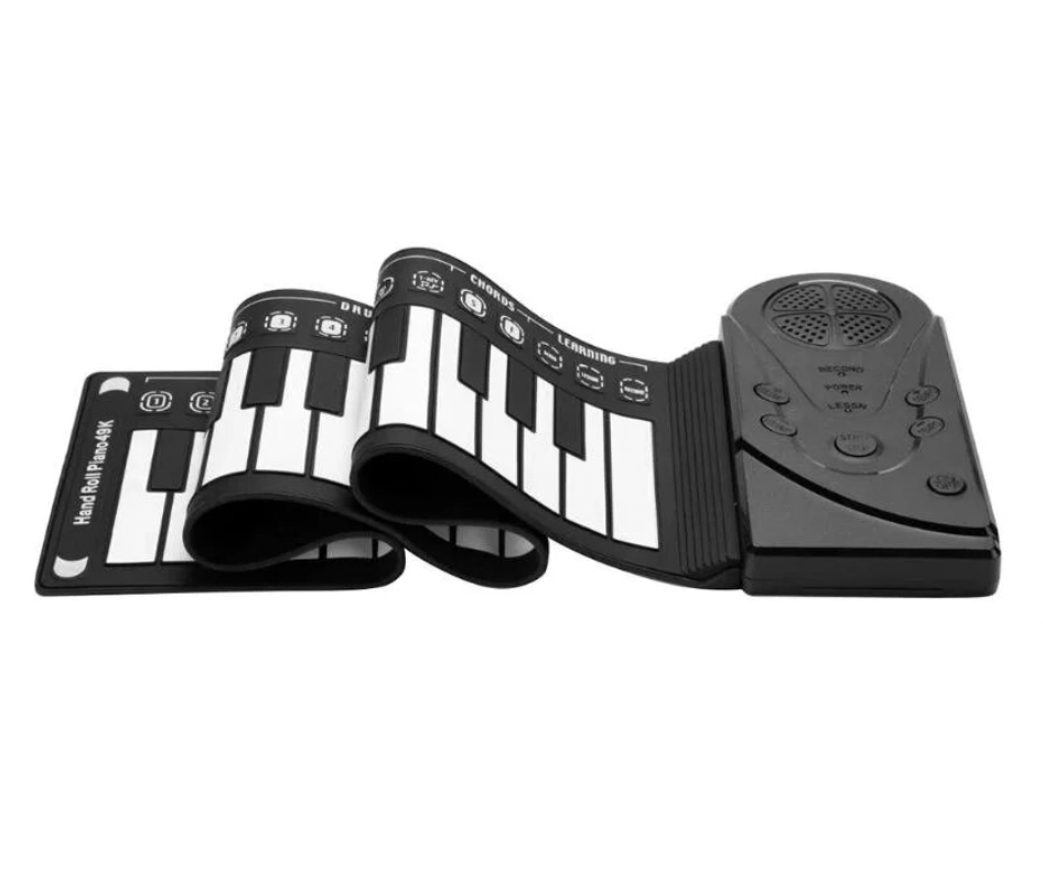 Portable Roll Up Piano with Speaker