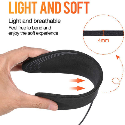 USB heated insoles
