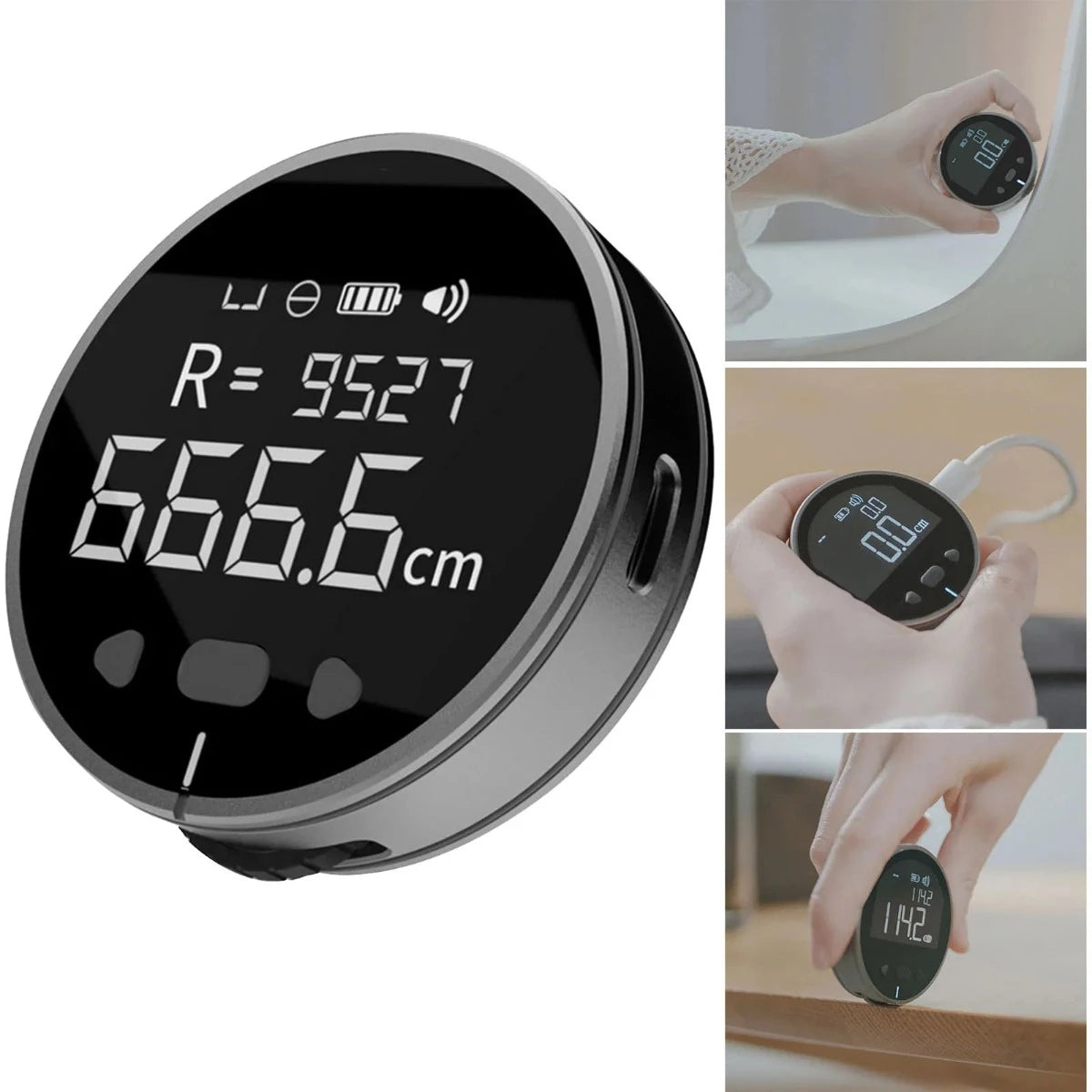 Règle électronique LCD