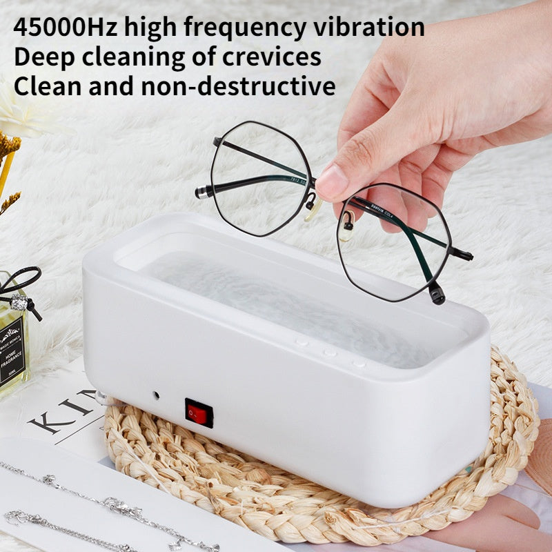 Ultrasonic cleaning machine for glasses, jewelry, etc.