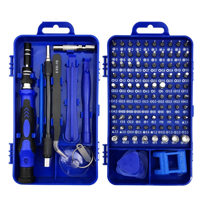 Mini-Präzisions-Schraubendreher-Set – 123-teilig – Chrom-Vanadium – Top-Qualität