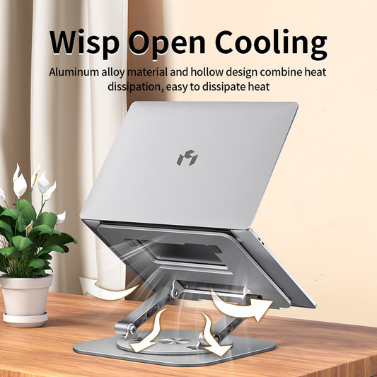Aluminum alloy rotating bracket for laptop
