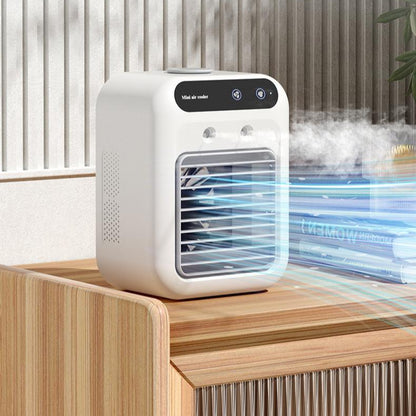 Air conditioner with cooler fan