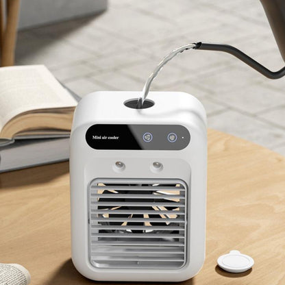 Air conditioner with cooler fan