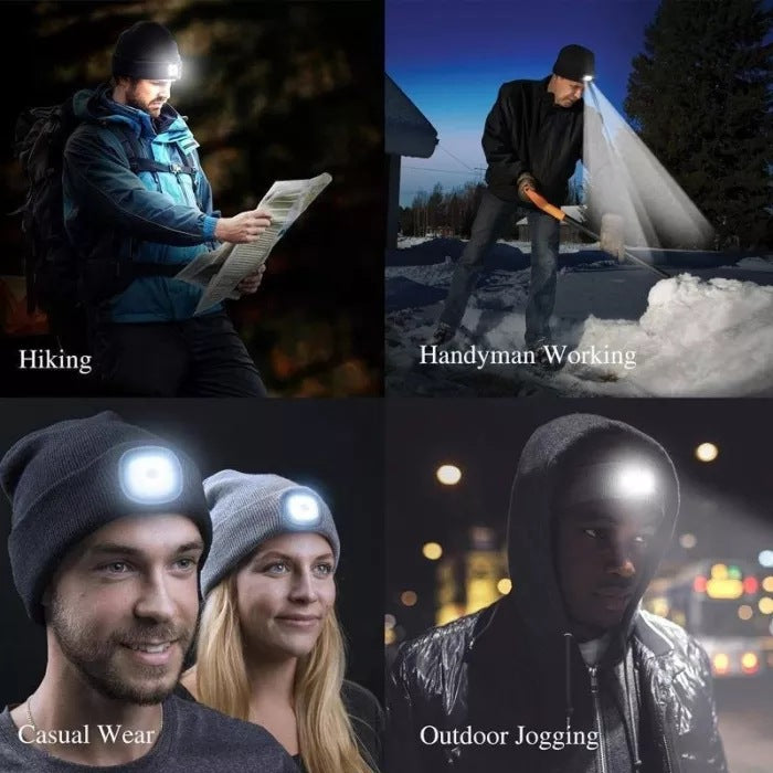 LED-Beanie-Licht