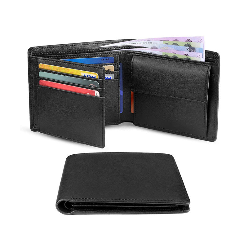 High-end wallet - Leather - RFID - Top design