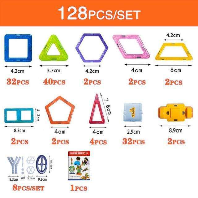 Magnetic building blocks