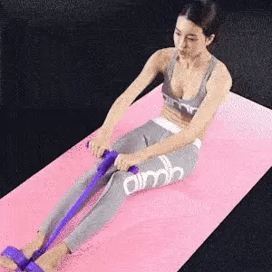 Corde de traction élastique - Entraînement abdominal