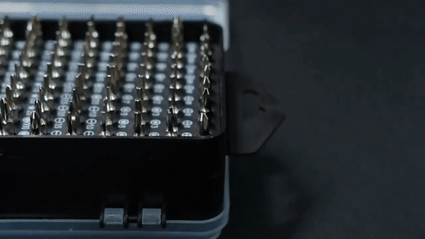 Mini-Präzisions-Schraubendreher-Set – 123-teilig – Chrom-Vanadium – Top-Qualität