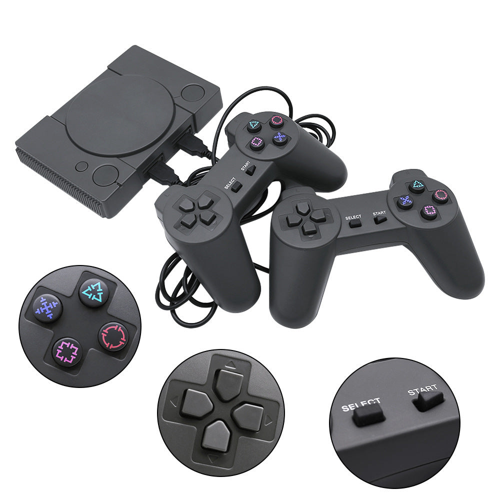 Mini Playstation Design Konsole - Retro - 620 Spiele - Inkl. Super Mario, usw.